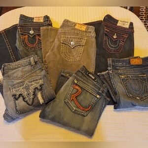 Lot of True Religion / Y2K Women's Jeans